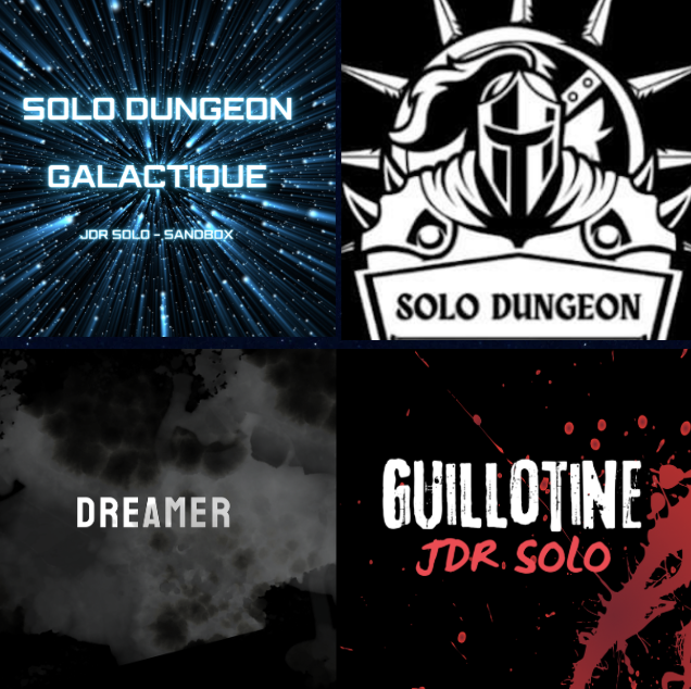 Visuel des créations itch.io